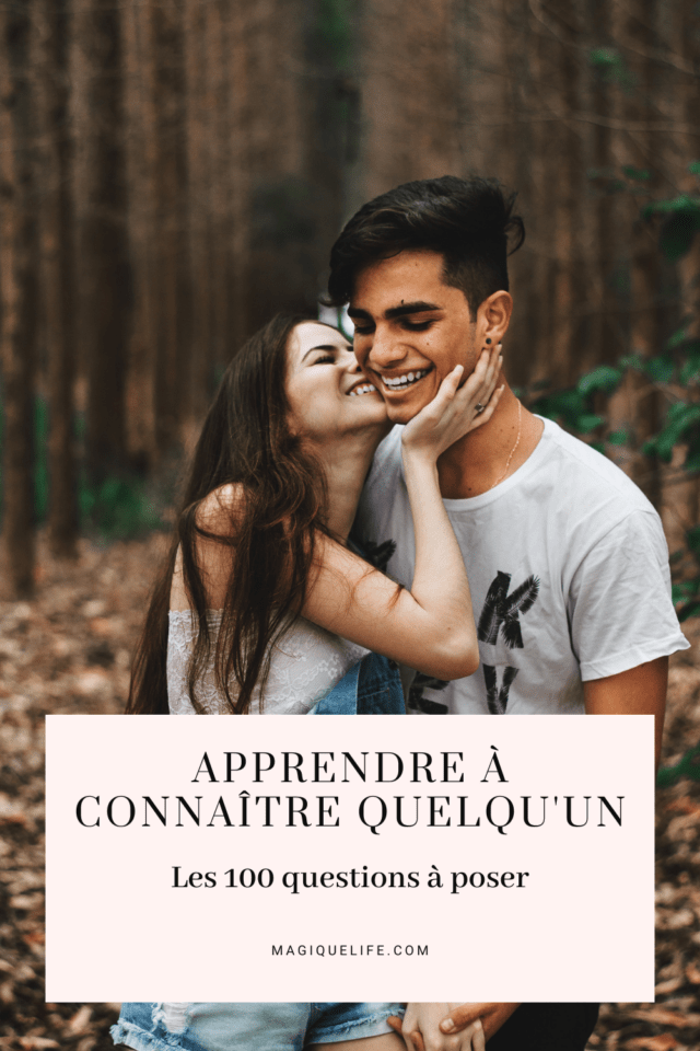 Apprendre à connaître quelqu